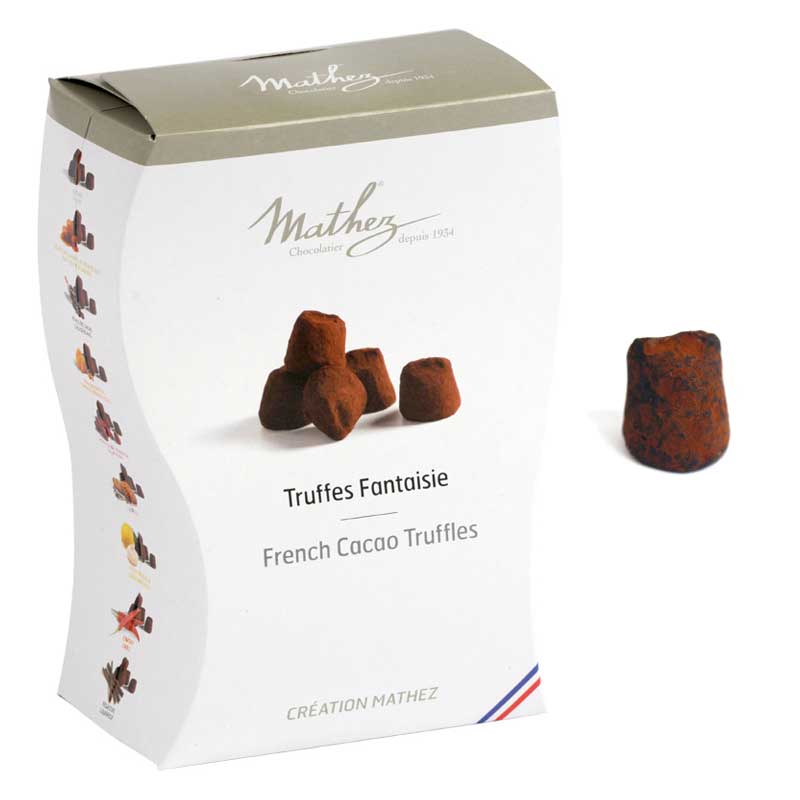 Tryffel med pistagebitar