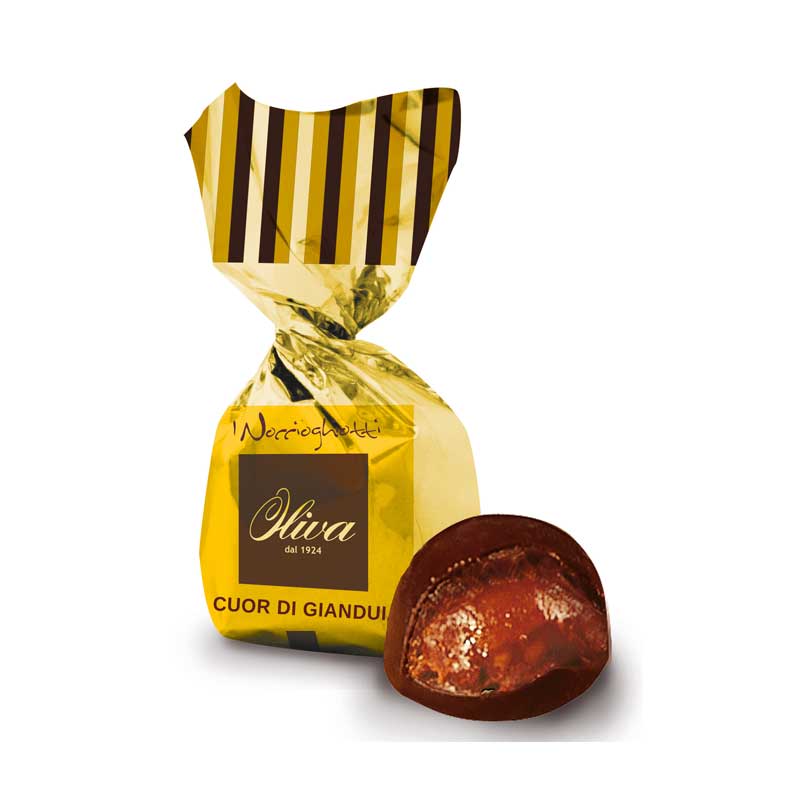 Giandujapralin med hasselnötskrisp