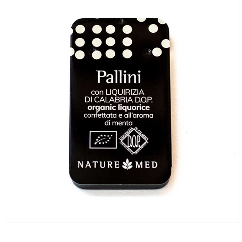 Pallini Menta – lakritspastiller med mint