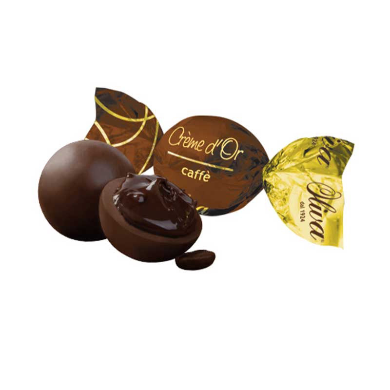 Choklad Boules med kaffefyllning