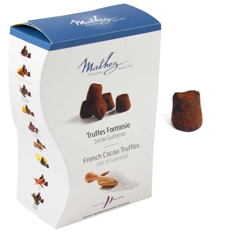 Tryffel med havssalt från Guérande