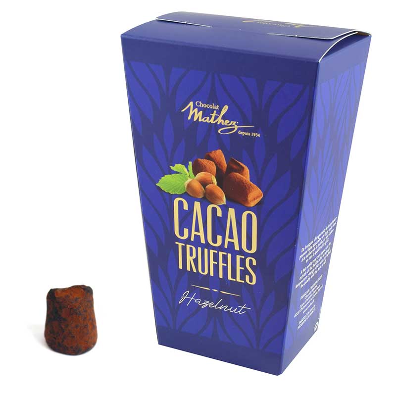 Tryffel med hasselnöt