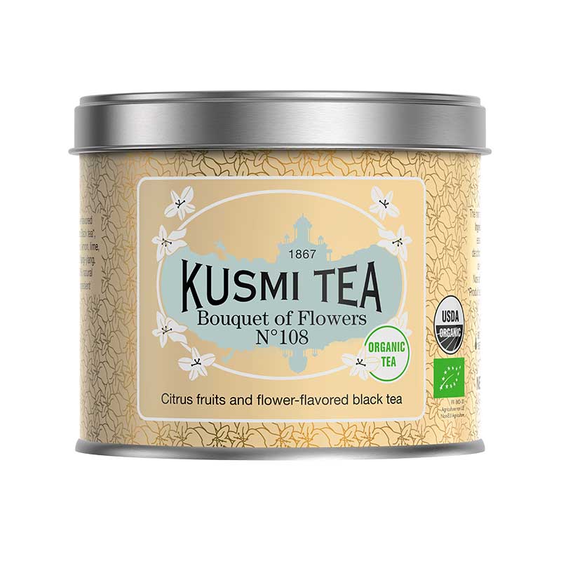  Bouquet of Flowers - Svart te