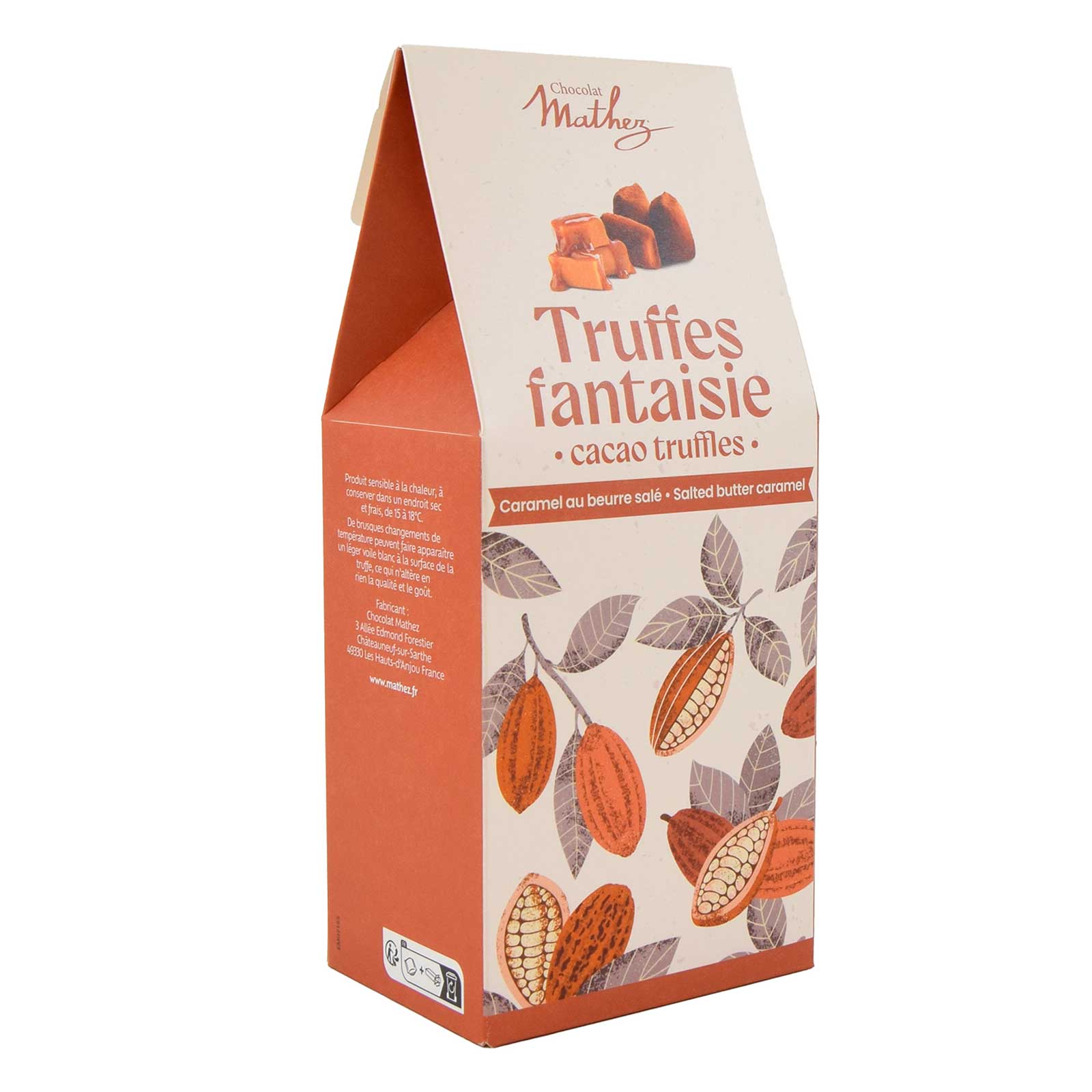 Ekologisk chokladtryffel salt & kola