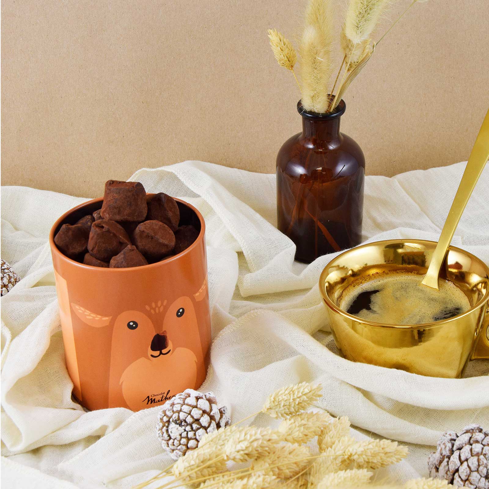 Förgyll julens goda stunder med pepparkakstryffel