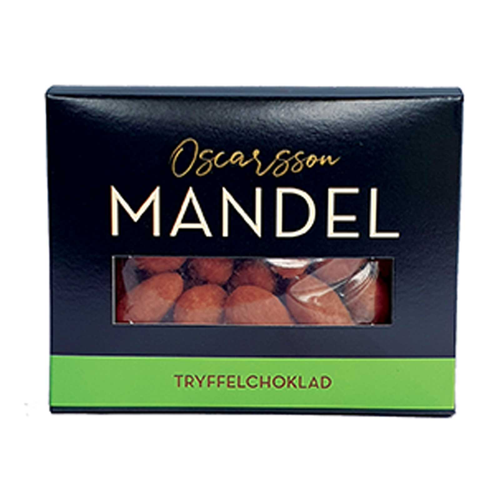 Mandel doppad i tryffelchoklad