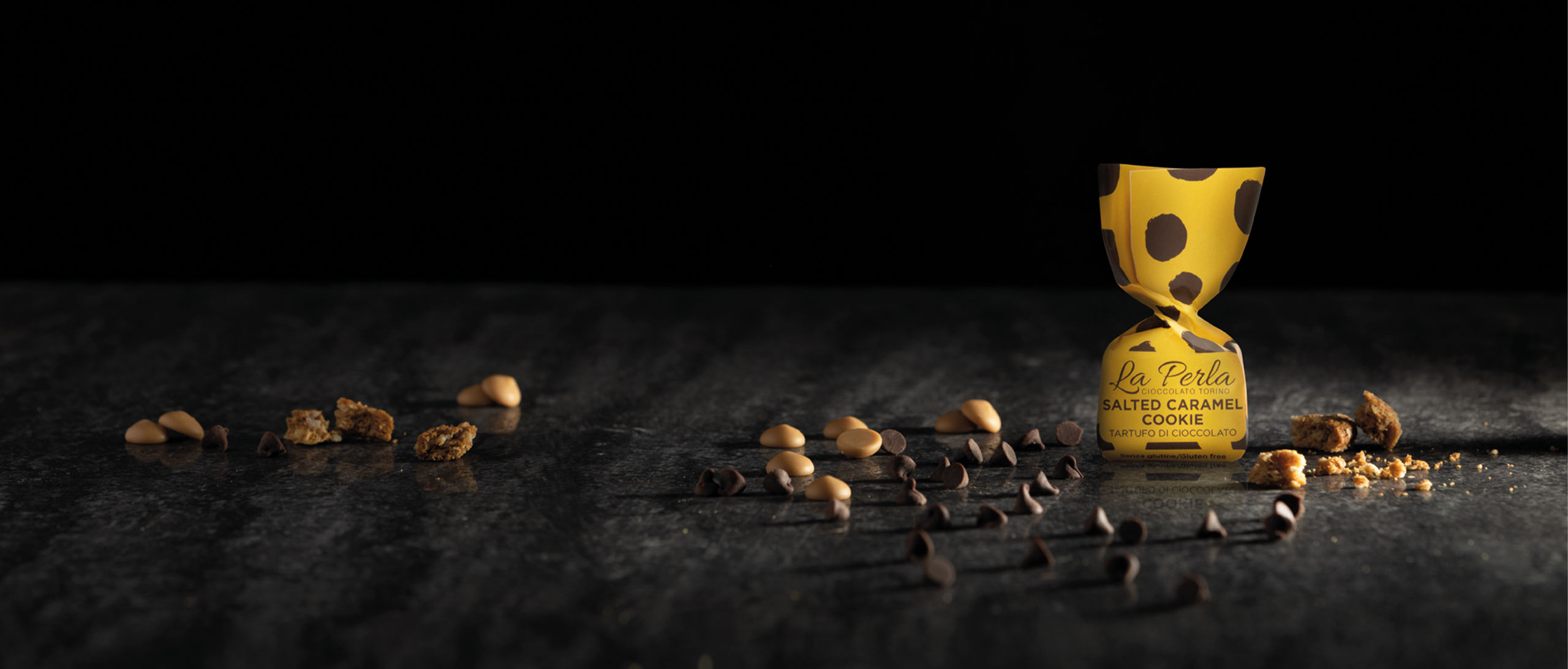 Tryffel med cookie och caramel