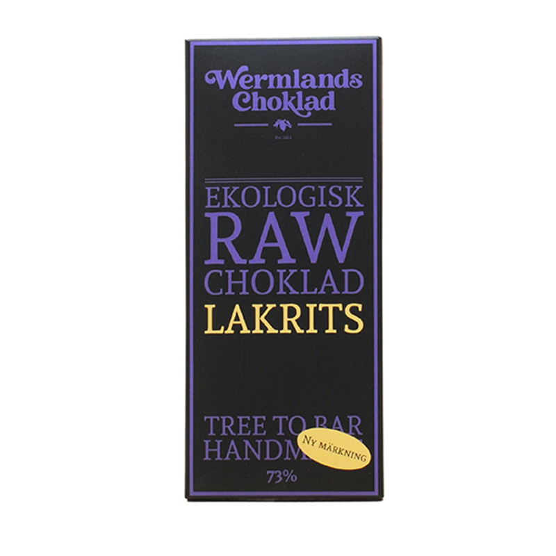 Rawchoklad lakritskrisp