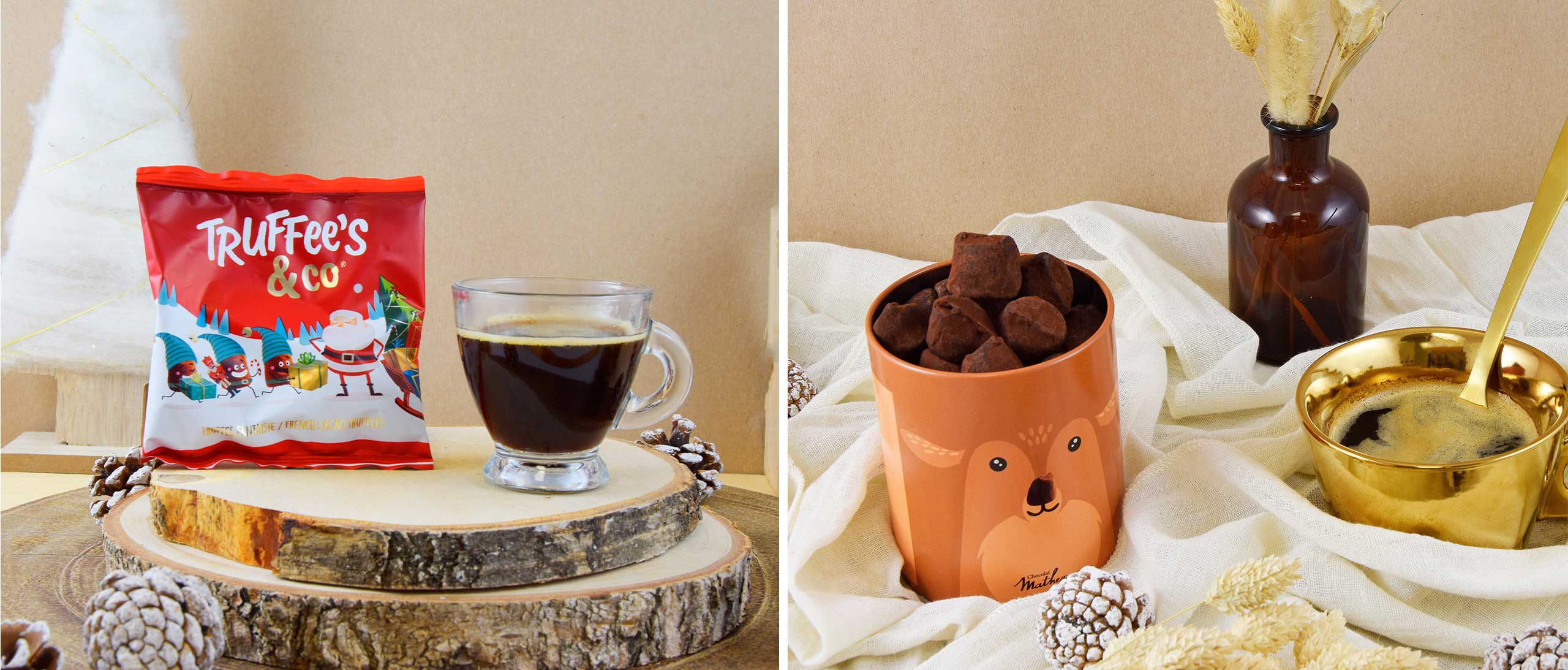 Förgyll julens goda stunder med pepparkakstryffel