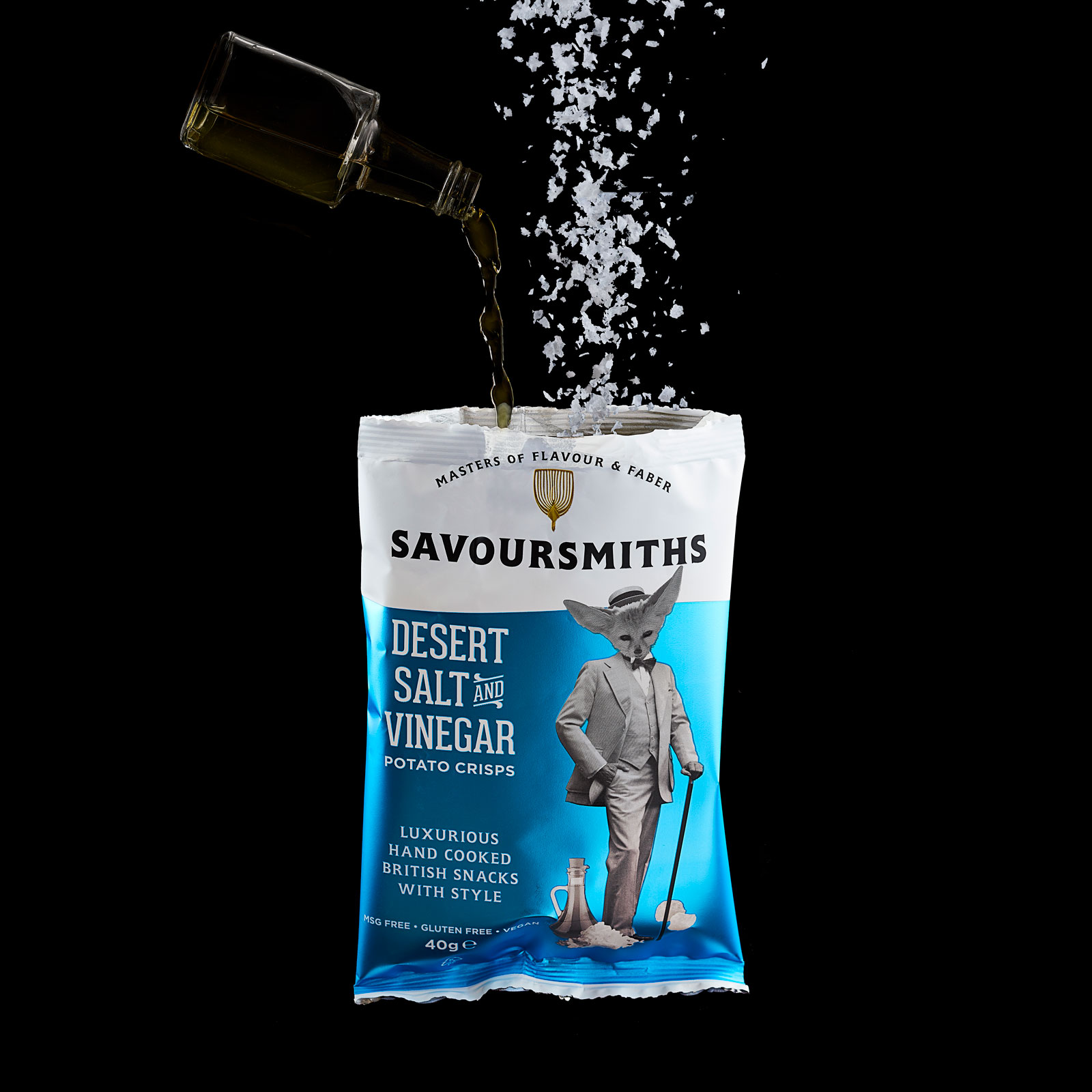 Salt och vinägerchips