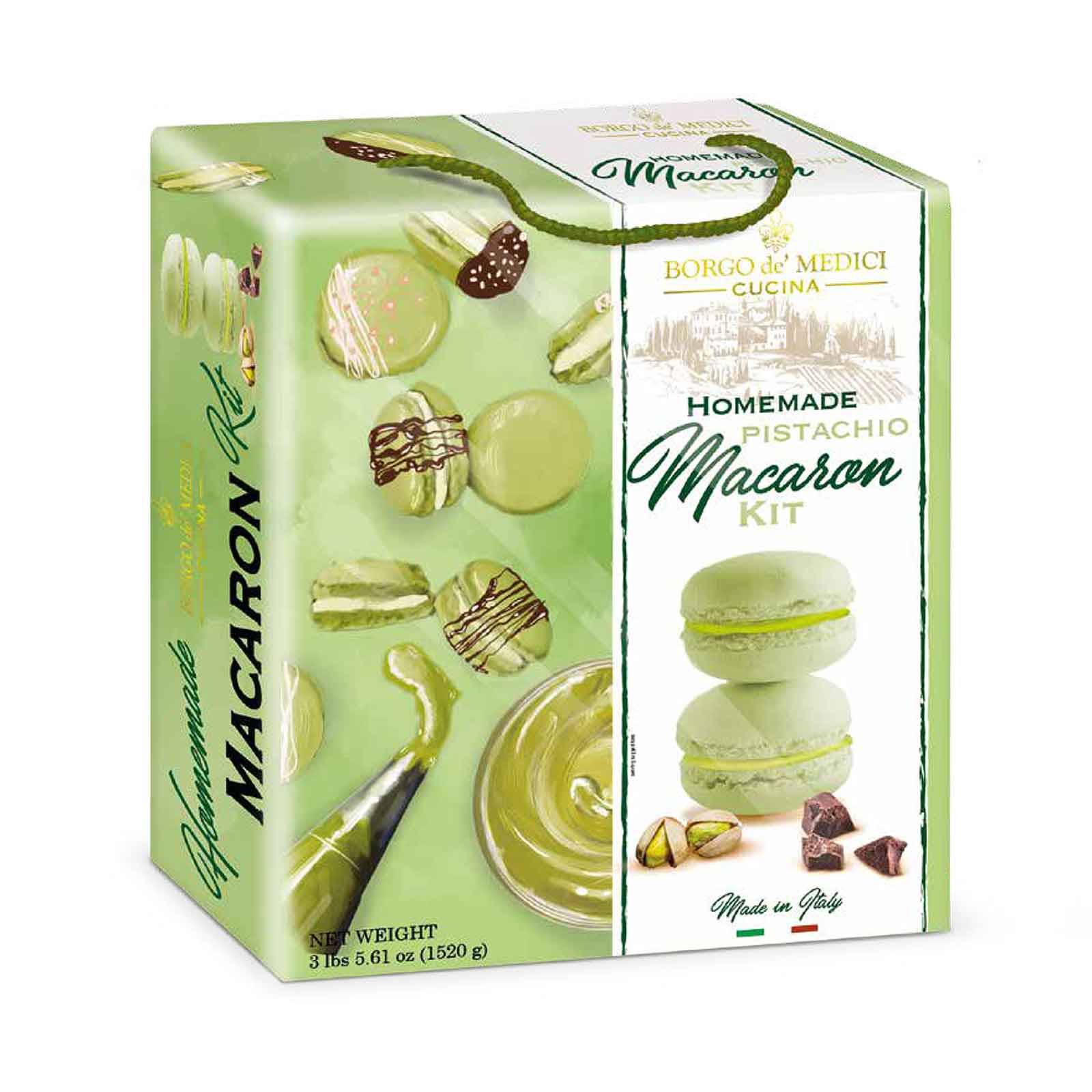 DIY-Presentpaket Pistagemacaron