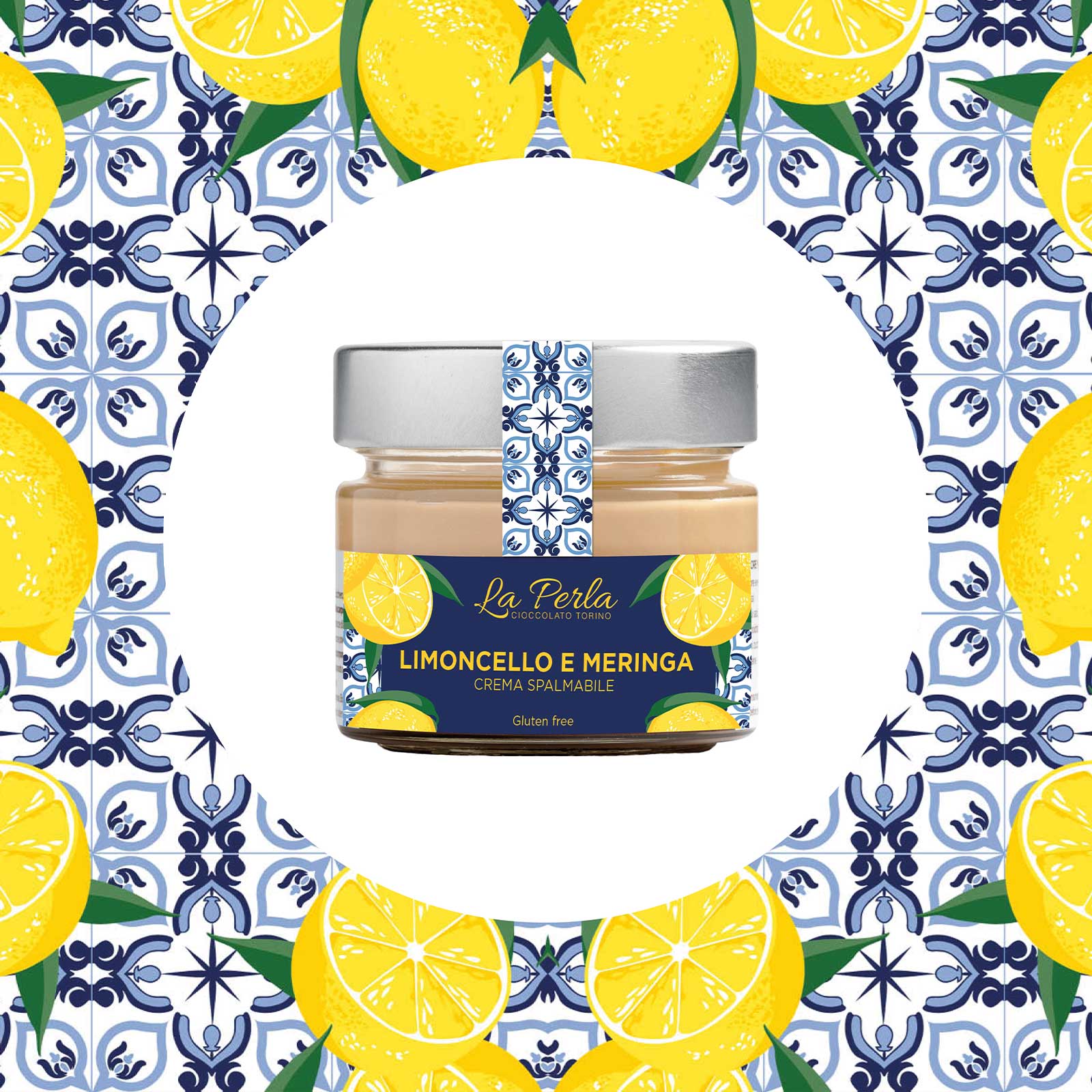 Vår: Limoncellocréme med maräng & mandel