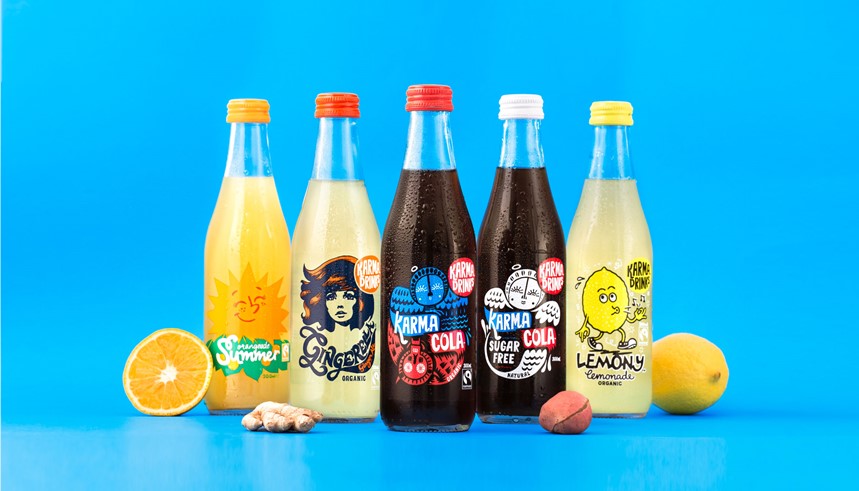 Karma Drinks sortiment