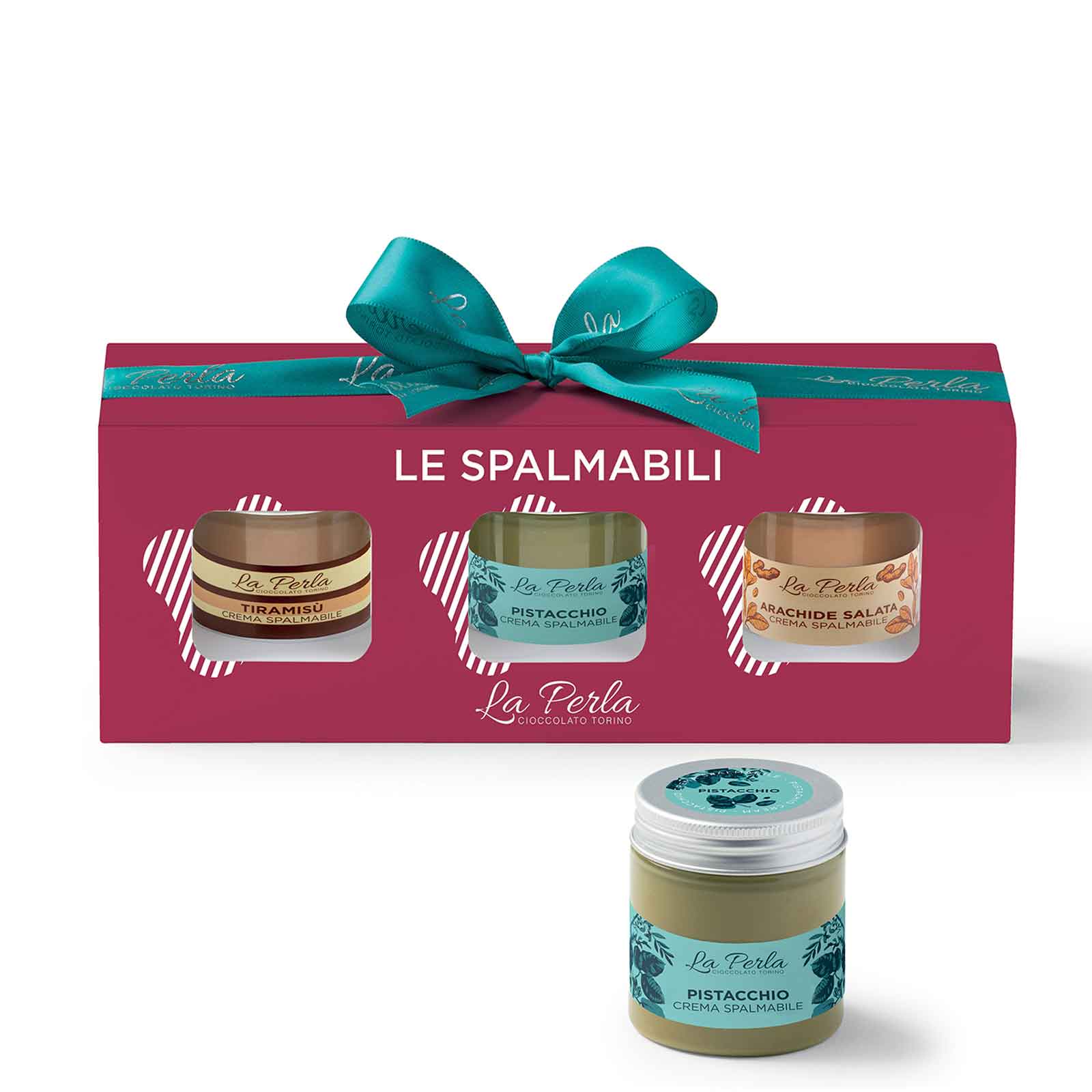 Presentask Trio av Nötcremé