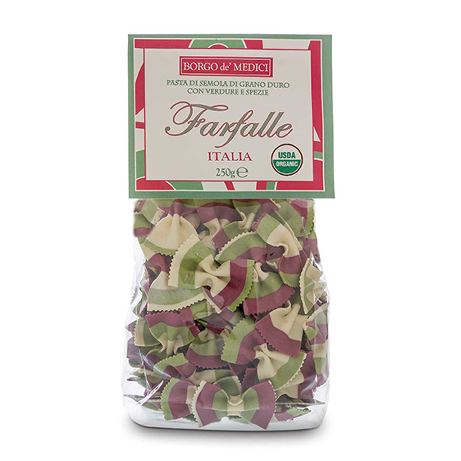 Farfalle - Italian flag