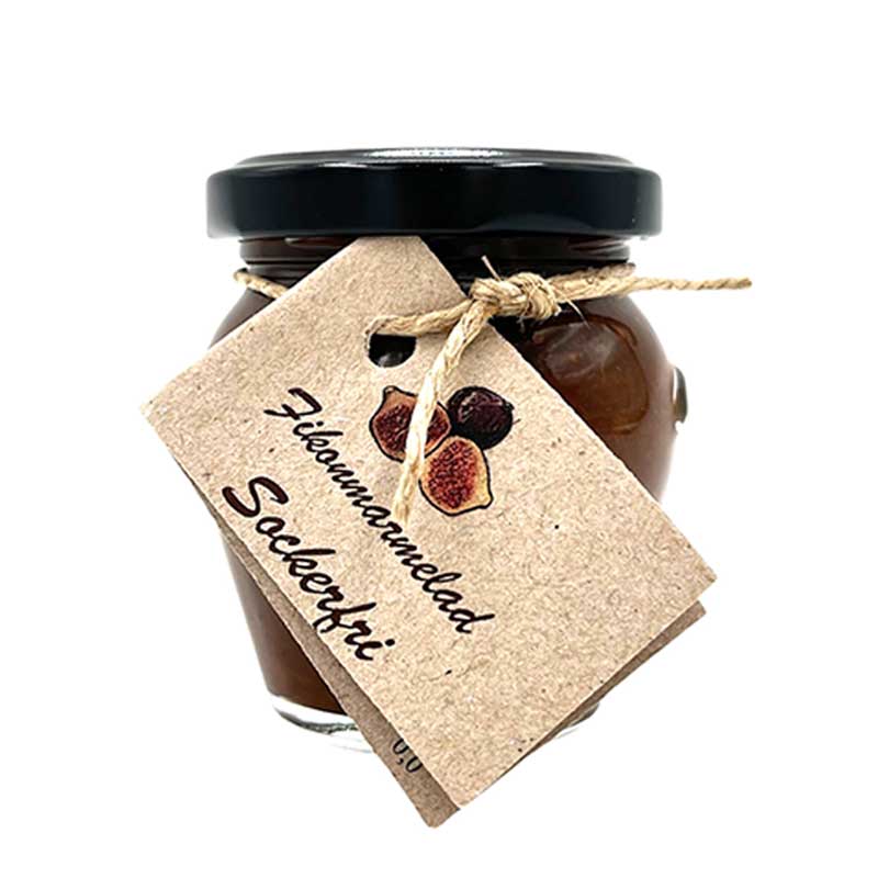 Sockerfri fikonmarmelad