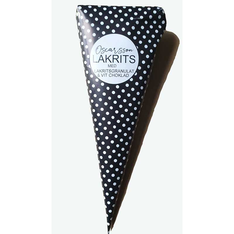 Glutenfri chokladdragerad lakrits med rålakrits & havssalt