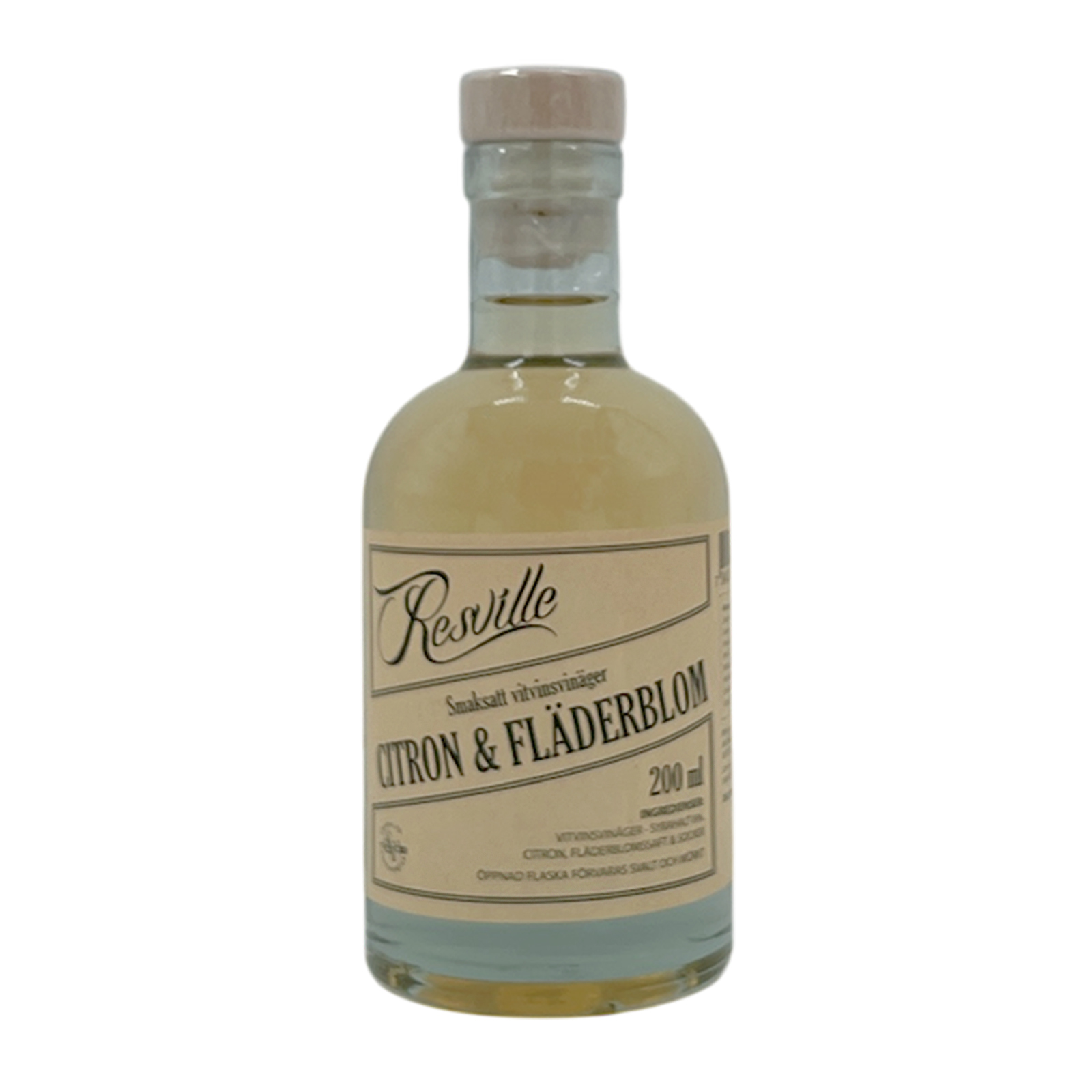 Citron- och fläderblomsvinäger 