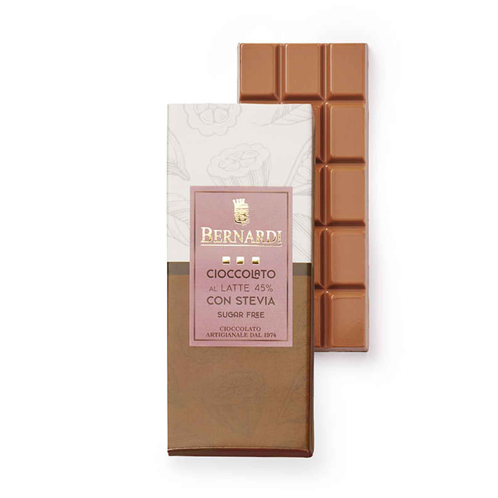 Mjölkchokladkaka utan tillsatt socker