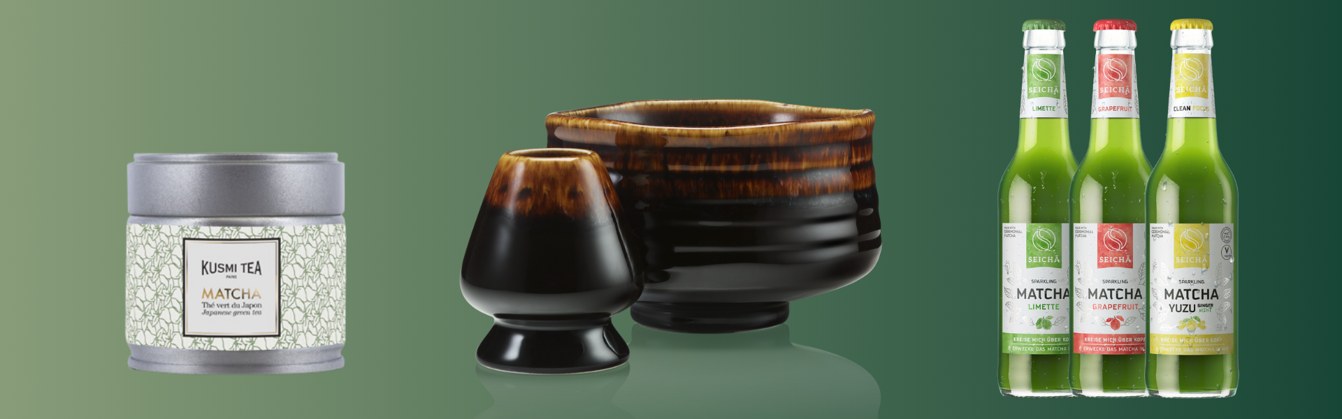 Upptäck vårt matchasortiment