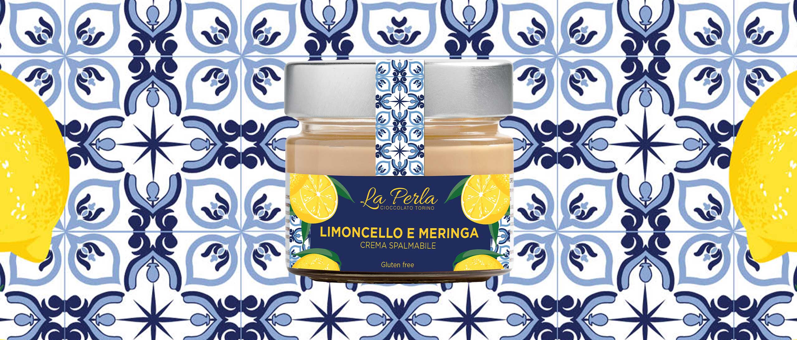 Limoncellocréme med mandel och maräng