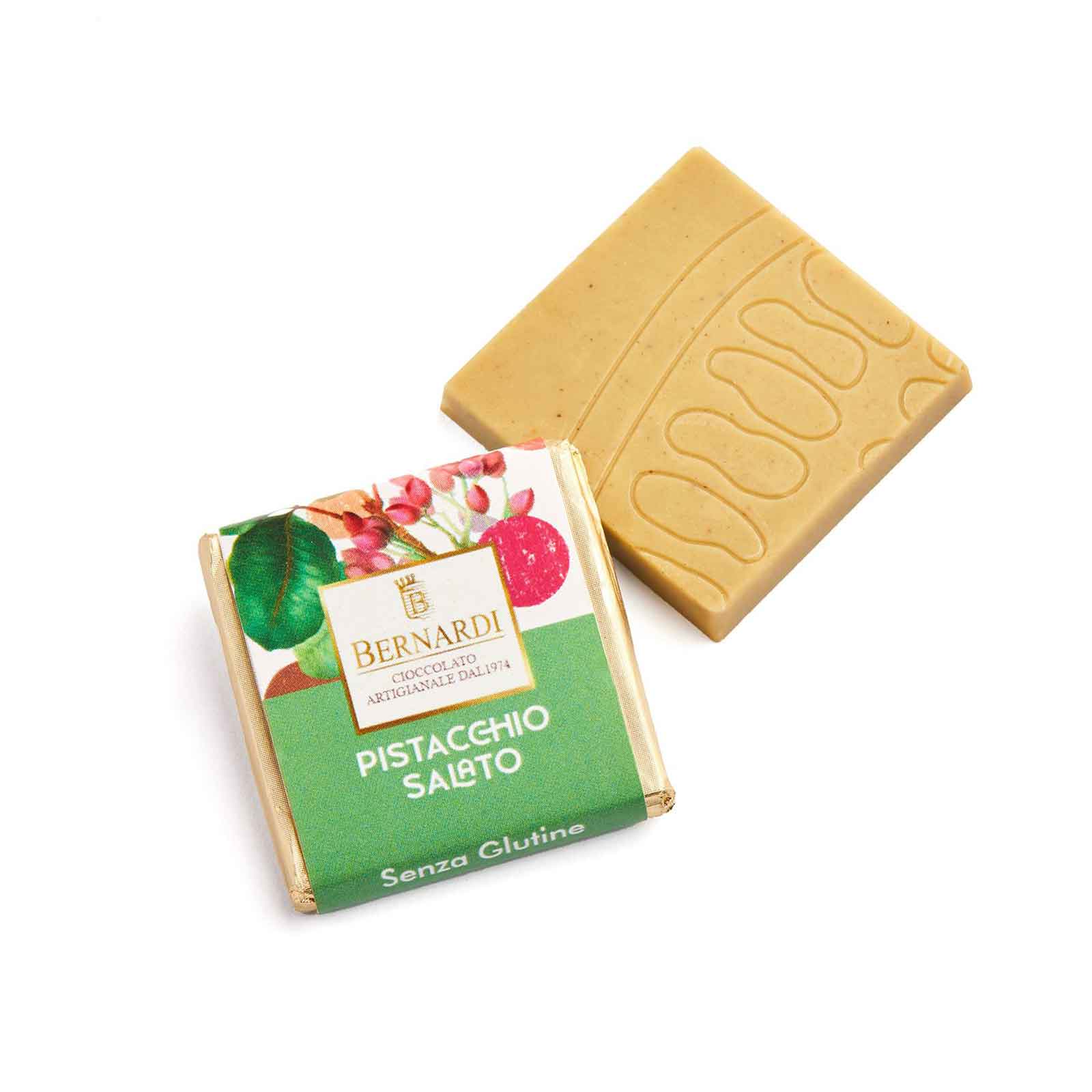 Chokladnaps pistage och salt